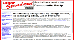 Desktop Screenshot of laborstandard.org